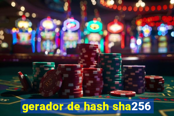 gerador de hash sha256